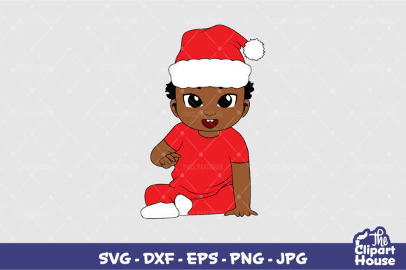 Christmas Baby Boy Graphics for Crafts
