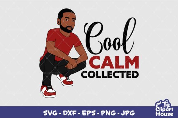 Cool Calm Collected Black Man